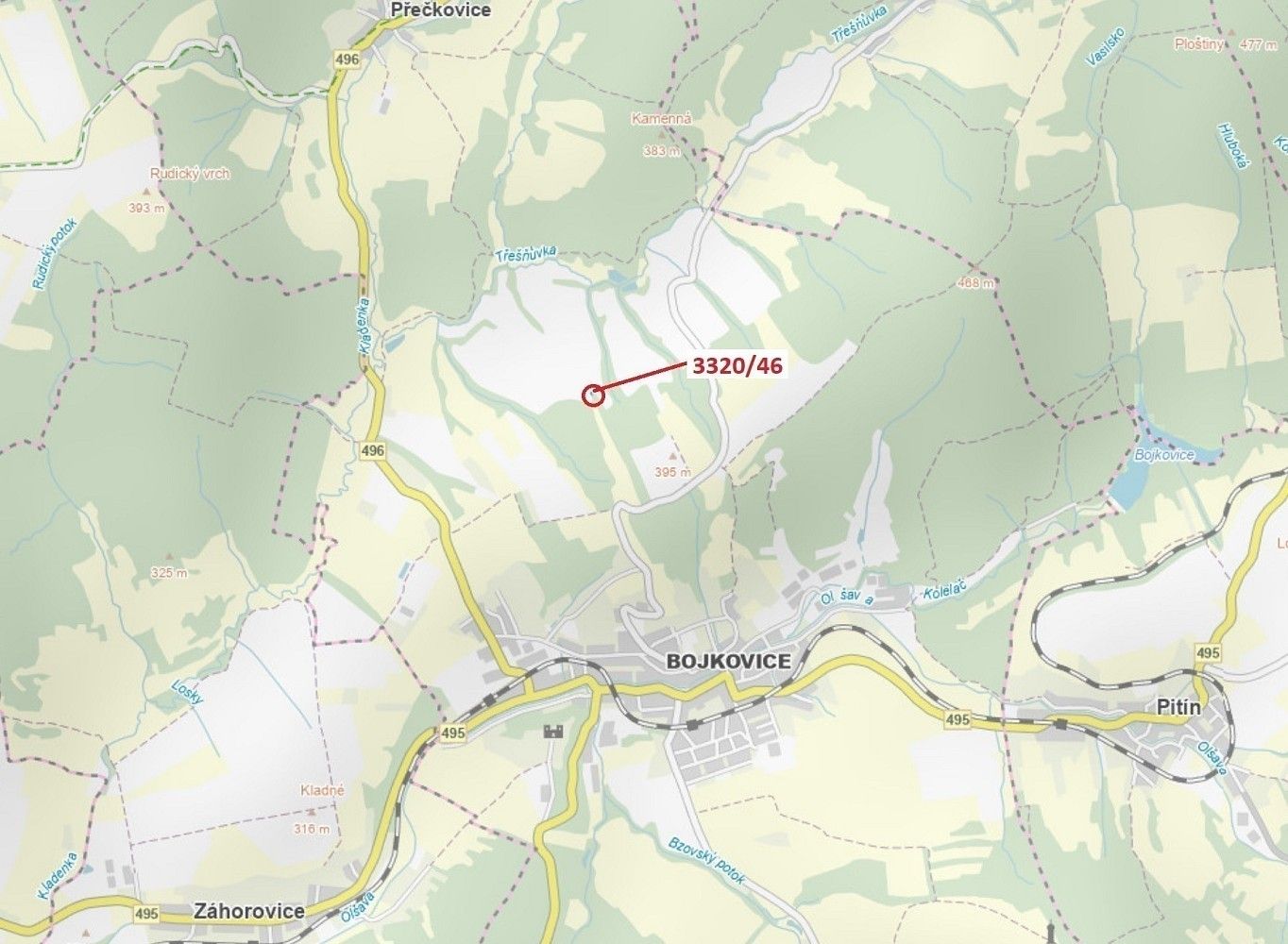 Zemědělské pozemky, Bojkovice, okres Uherské Hradiště, Zlínský kraj - 1