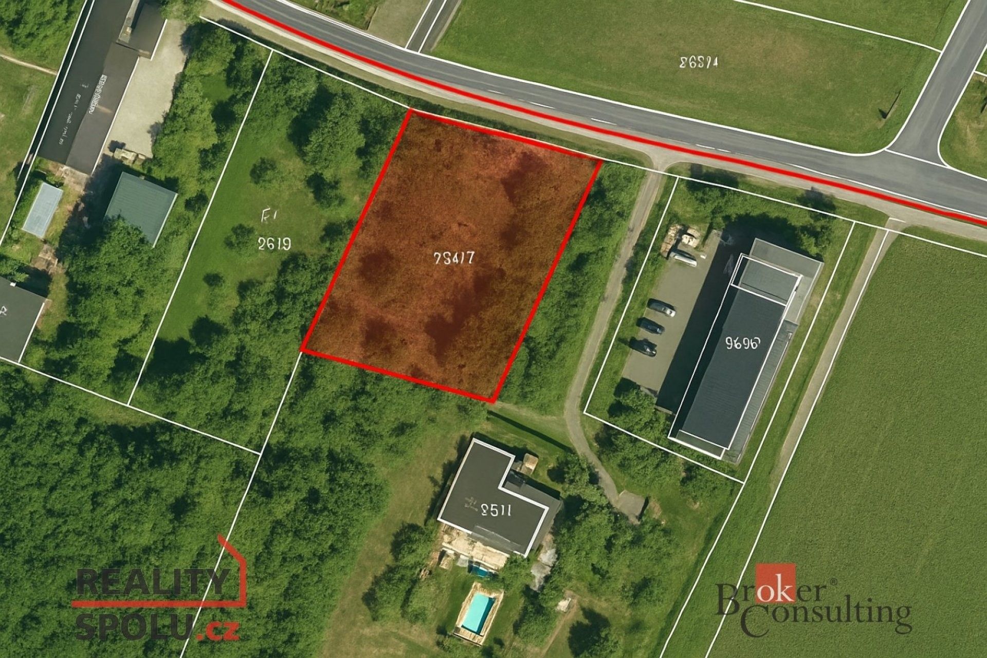 Prodej pozemek pro bydlení - Rybníčky, Otice, 1 049 m²