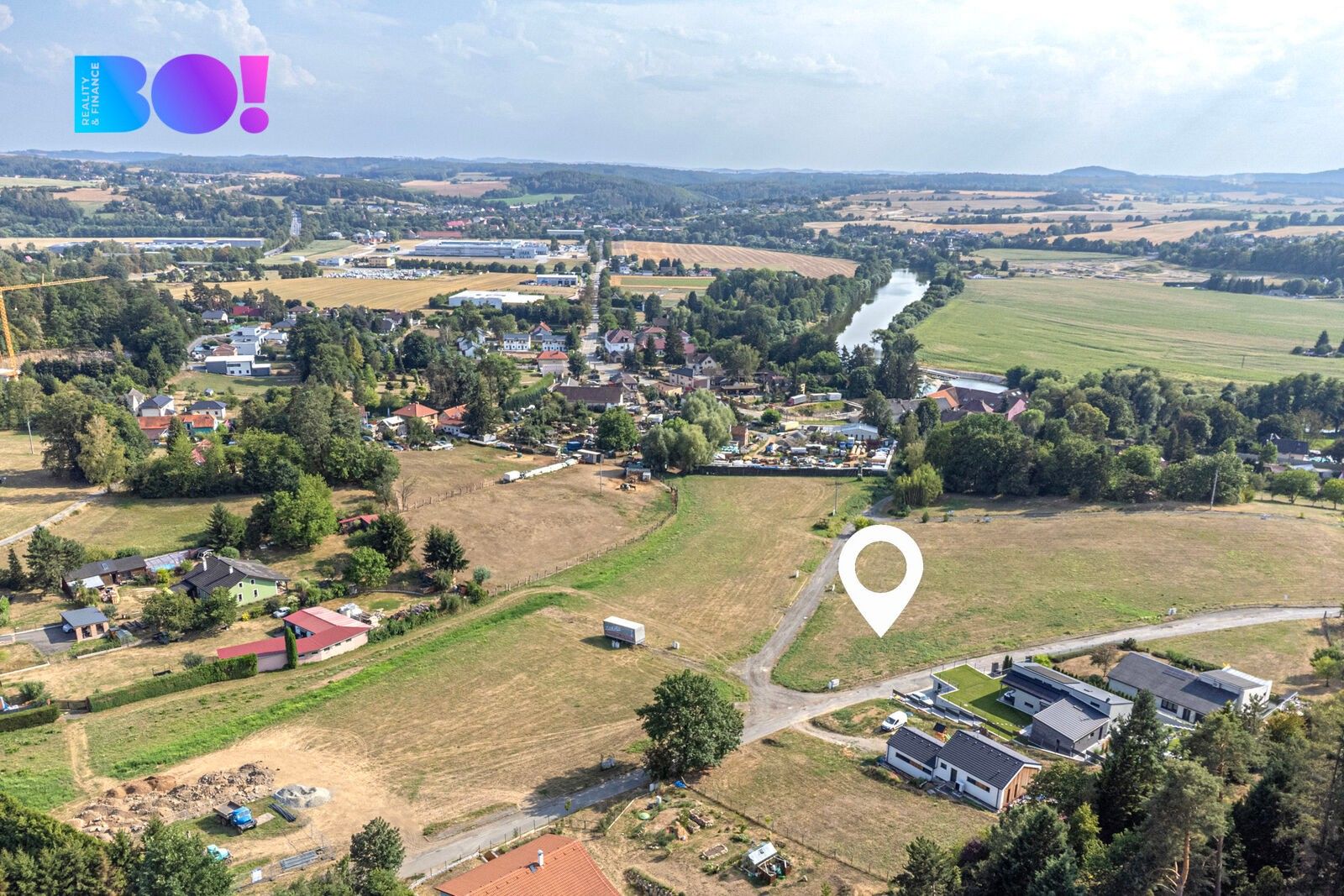 Pozemky pro bydlení, Pyšely, 1 164 m² - 2