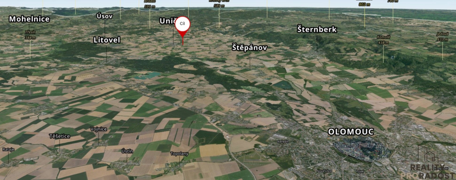 Pozemek pro bydlení · 3 952 m² · Uničov - 3