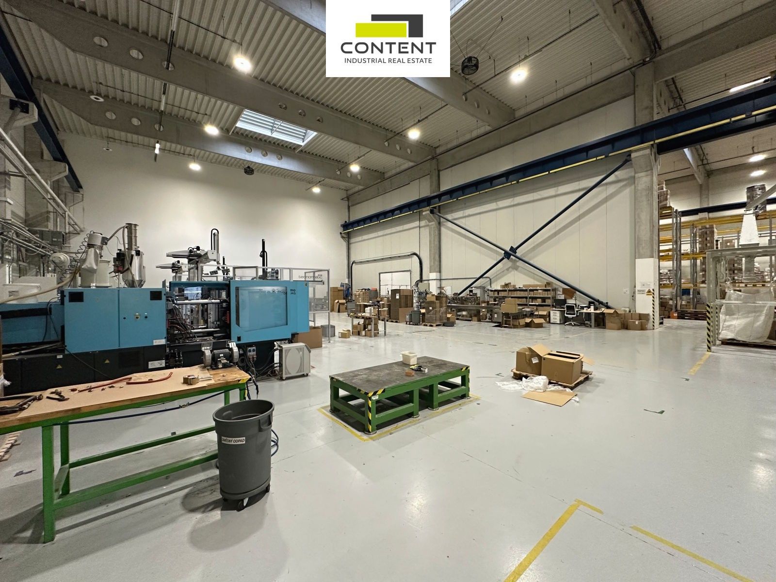 Pronájem sklad - Průmyslová, Praha, 1 855 m²