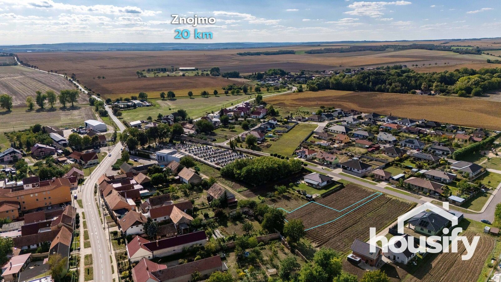 Prodej pozemek pro bydlení - Hostěradice, 873 m² - 5