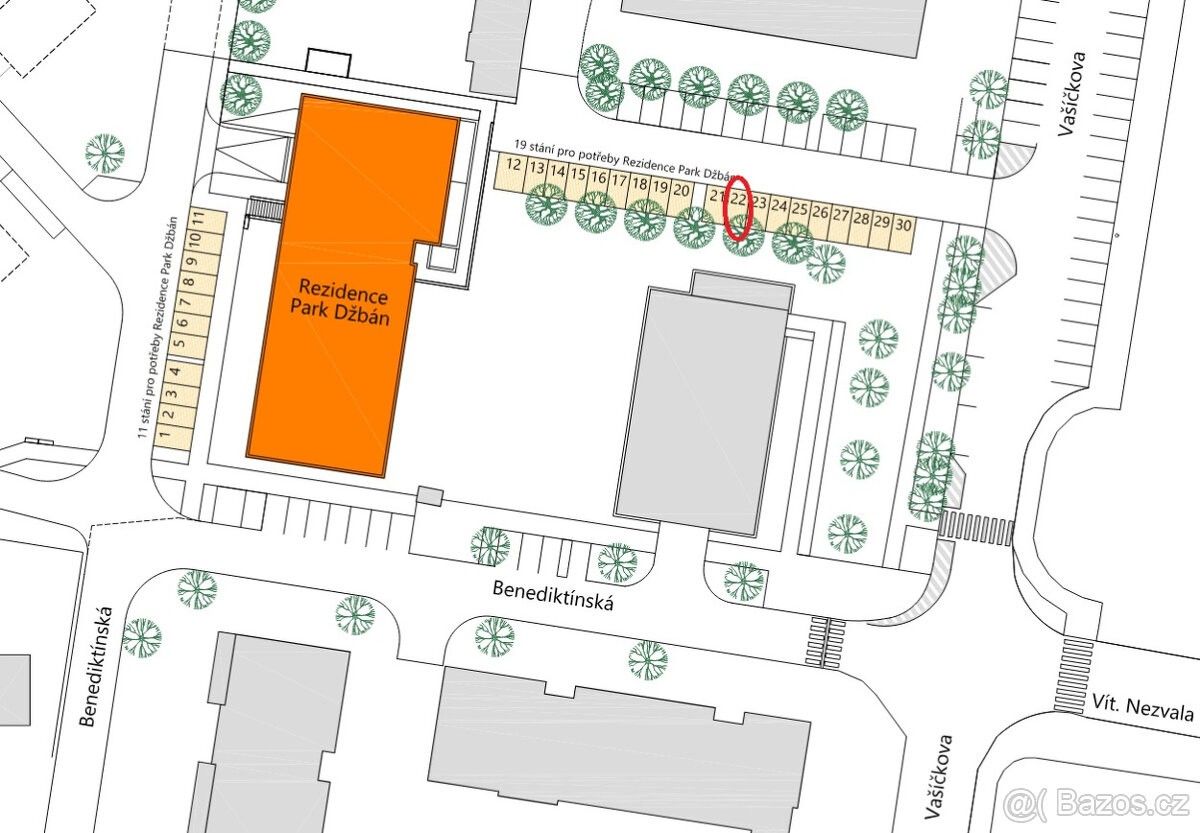 Pronájem garáž - Kladno, 272 01