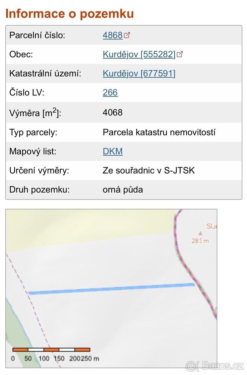 Pozemky pro bydlení, Hustopeče u Brna, 693 01