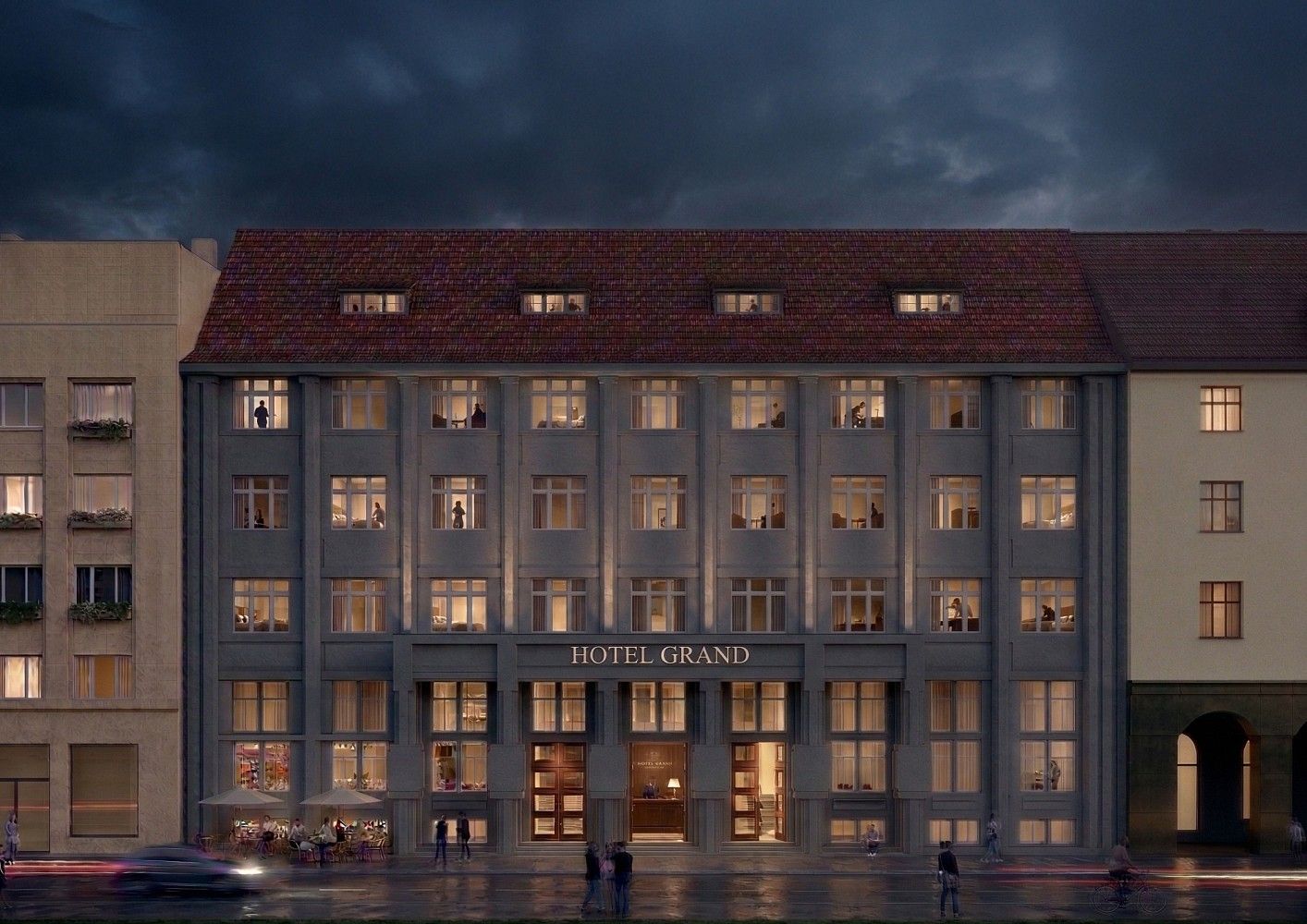 Ubytovací zařízení, Nádražní, Ostrava - Moravská Ostrava, 2 444 m² - 1