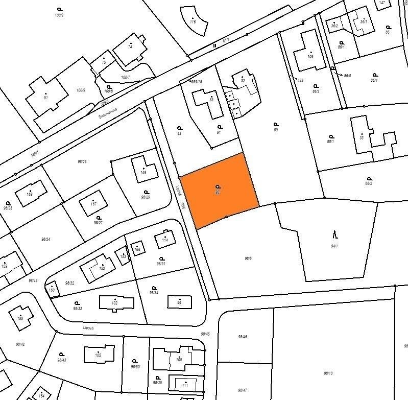 Prodej pozemek pro bydlení - Lipová, Šimonovice, 1 133 m²