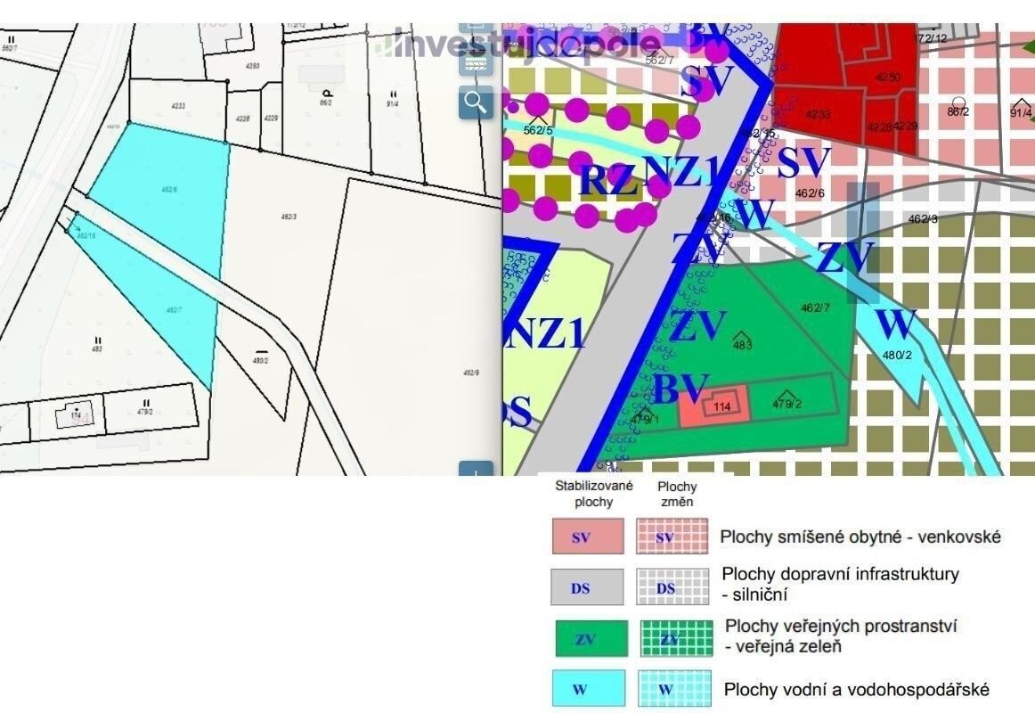 Pozemek · 1 866 m² · Trstěnice - 4