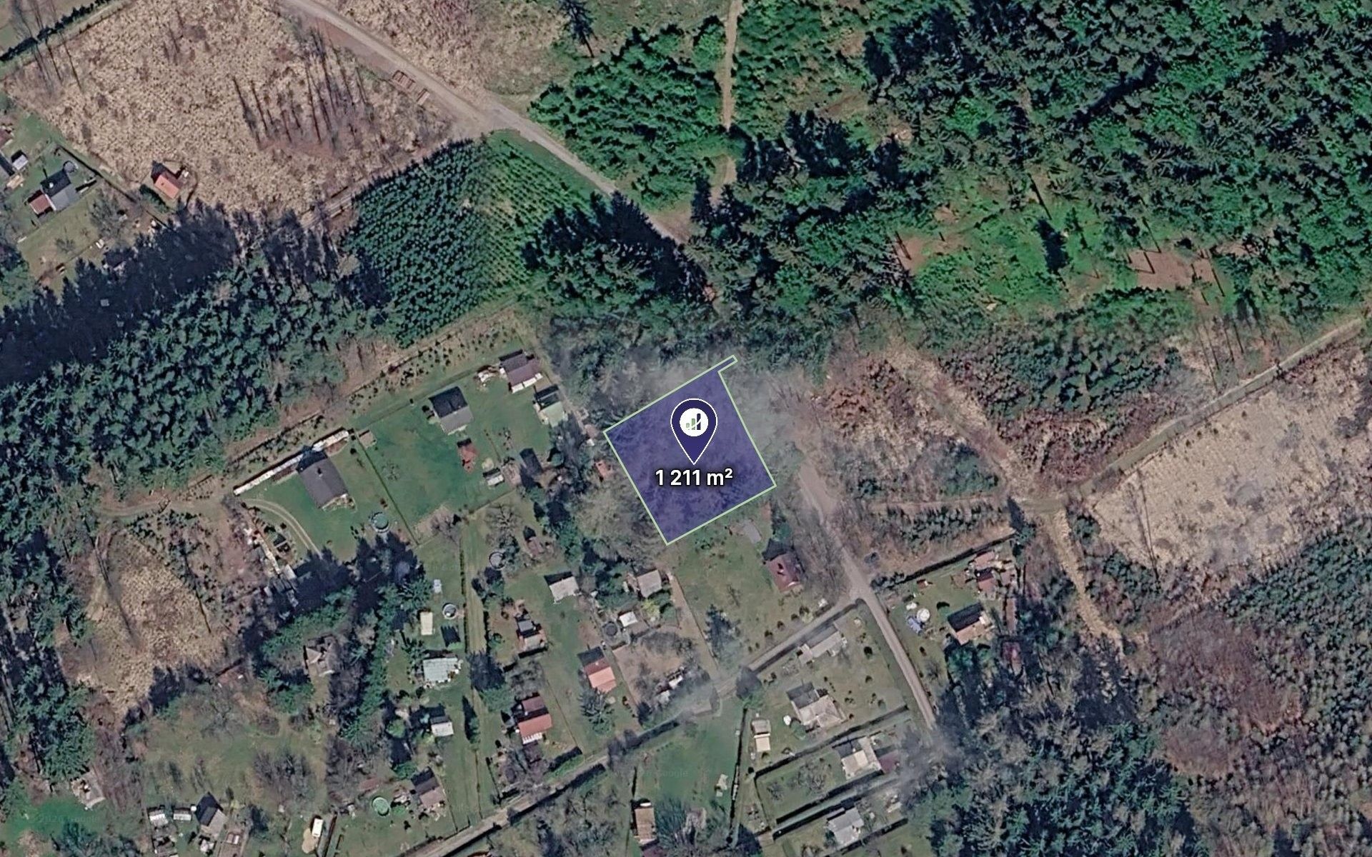 Les, 807 m²