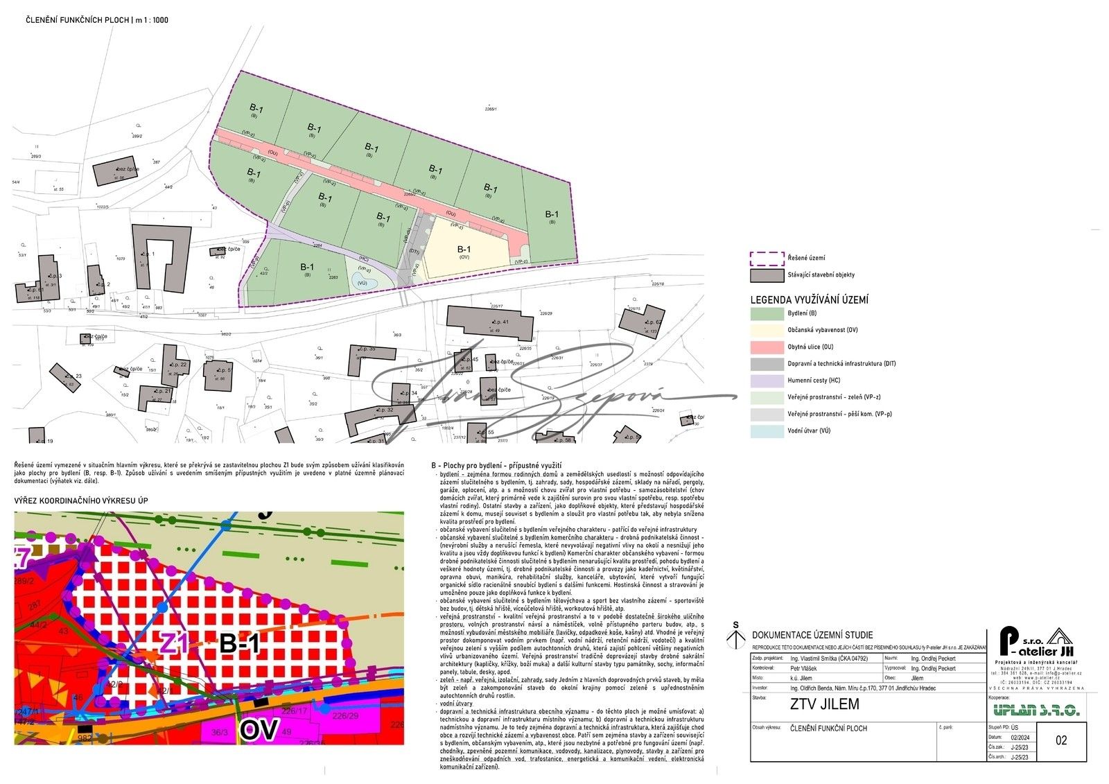 Prodej pozemek pro bydlení - Jilem, 15 580 m² - 5