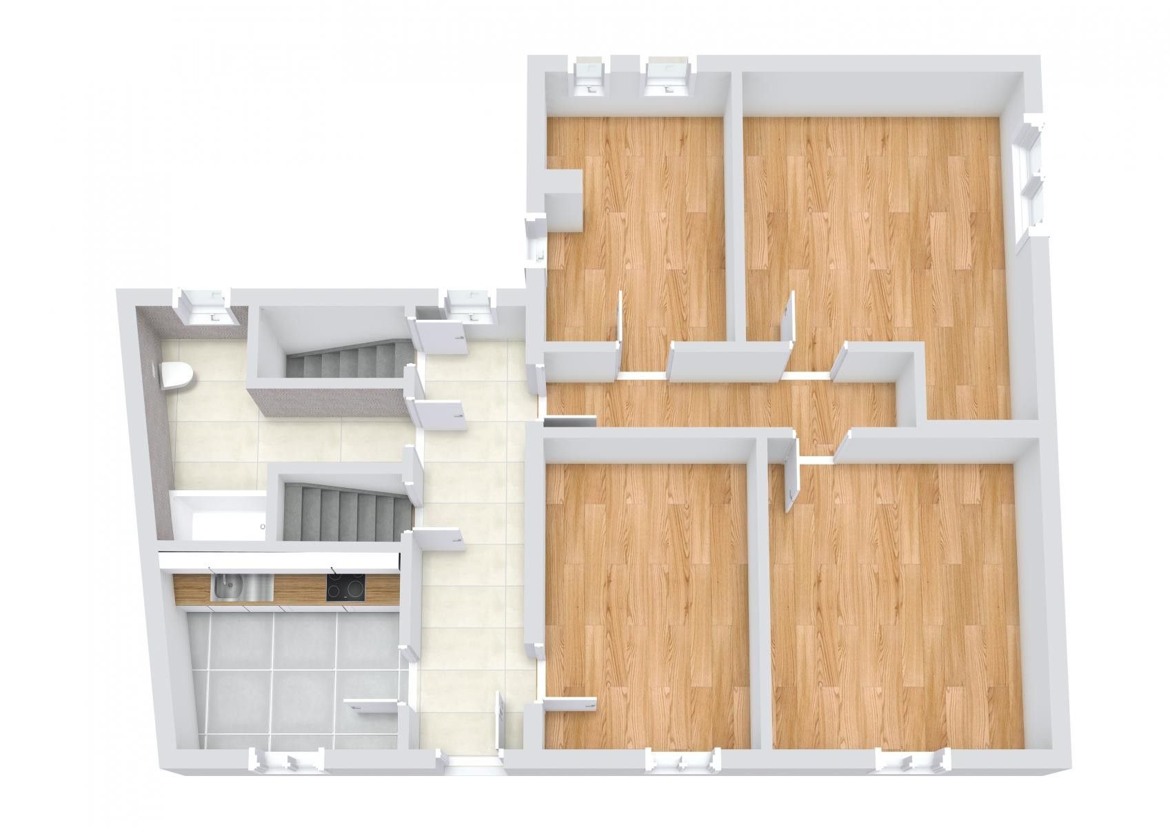 Prodej rodinný dům - Sichrovského  , Praha Nebušice, 116 m² - 5