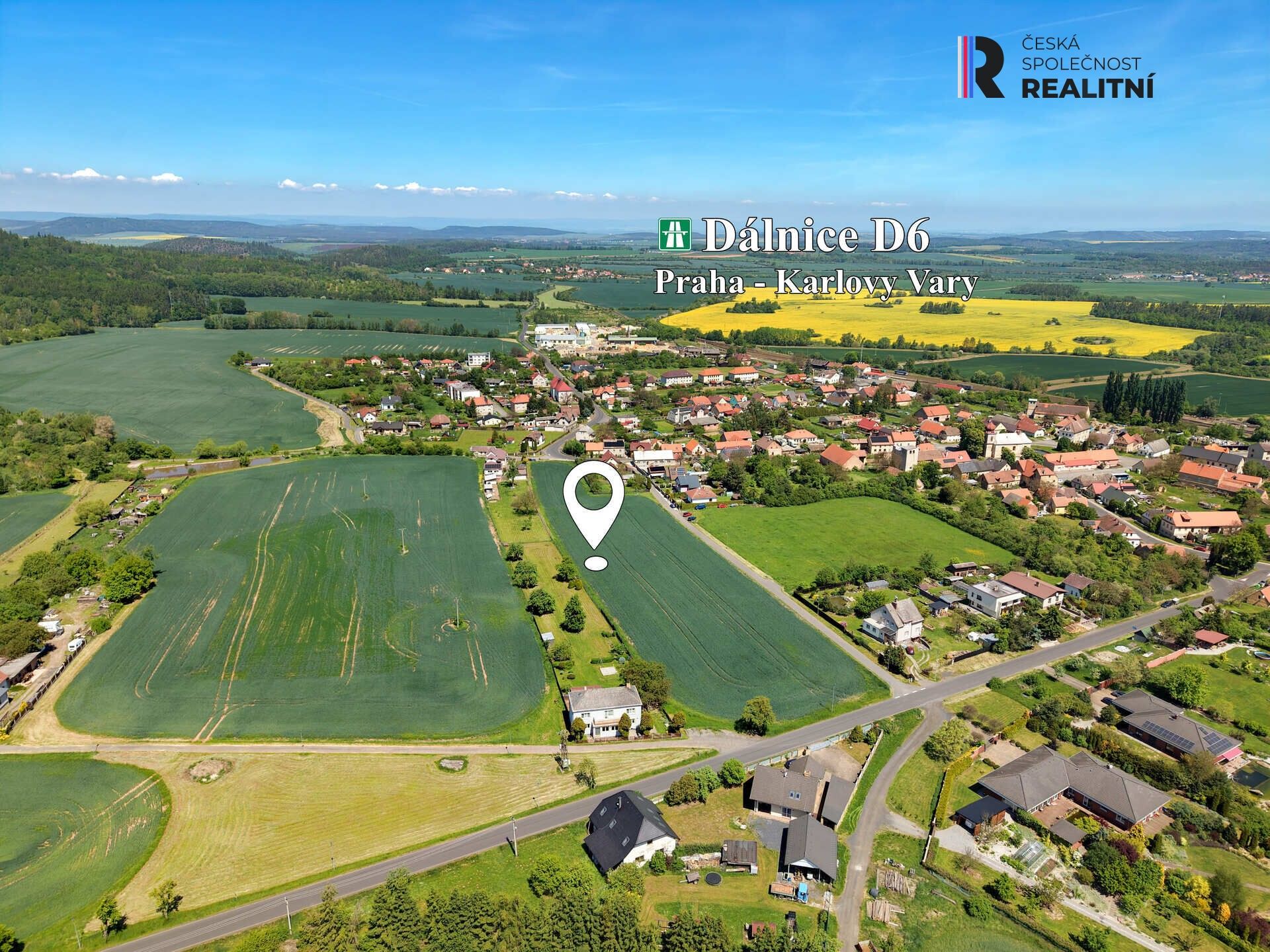 Prodej pozemek pro bydlení - Blatno, Louny, 7 748 m² - 1