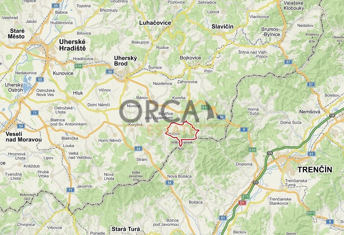Prodej zemědělský pozemek - Lopeník, okres Uherské Hradiště, Zlínský kraj - 5