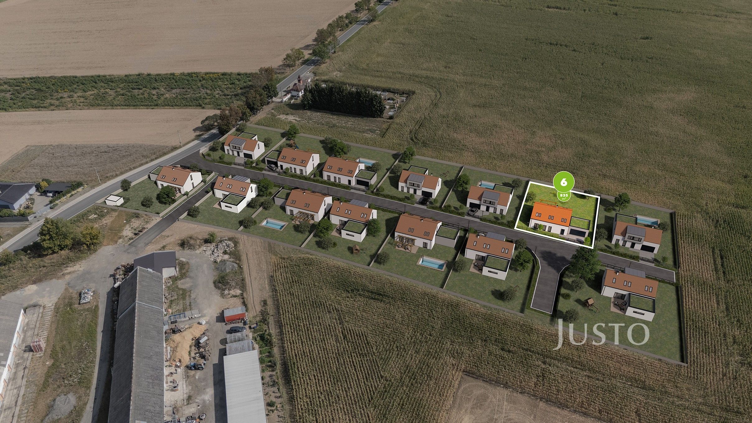 Pozemky pro bydlení, Stavenice, 826 m²