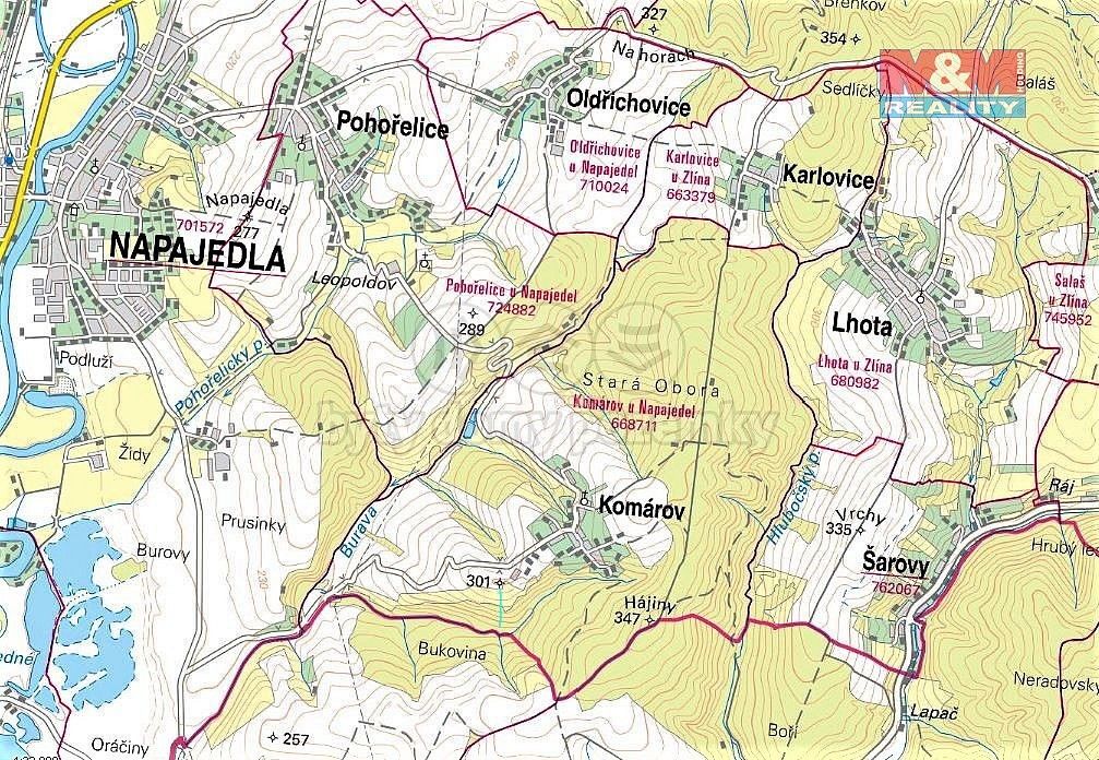 Pozemek · Komárov, okres Zlín, Zlínský kraj - 4