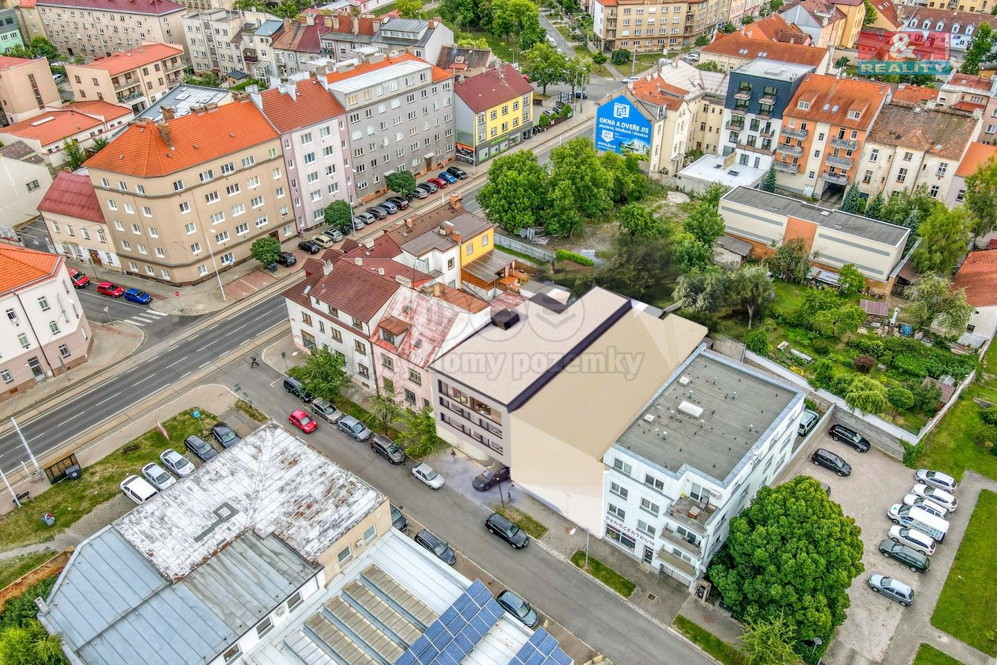 Činžovní domy, Jedlová, Plzeň, 321 m²