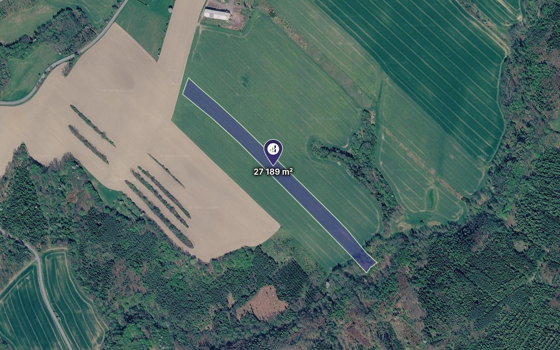 Zemědělské pozemky, Slatina, 27 189 m² - 1