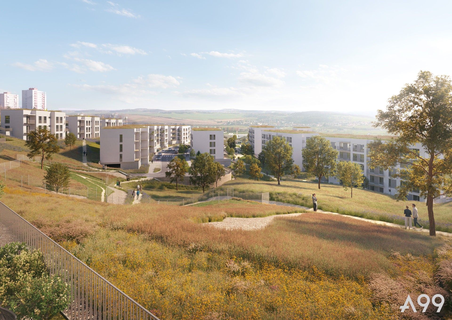 Prodej byt 3+kk - Petra Křivky, Brno Nový Lískovec, 74 m² - 5