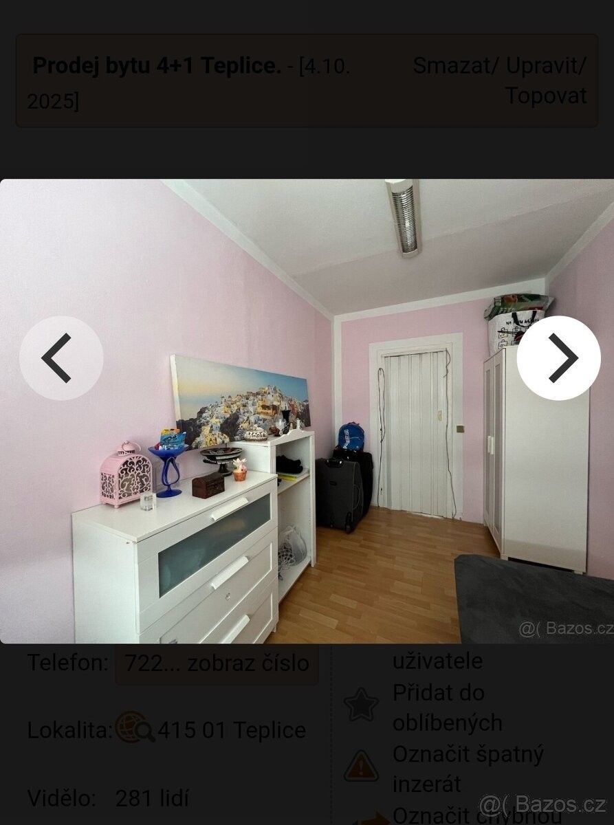 Prodej byt - Novosedlice, 417 31