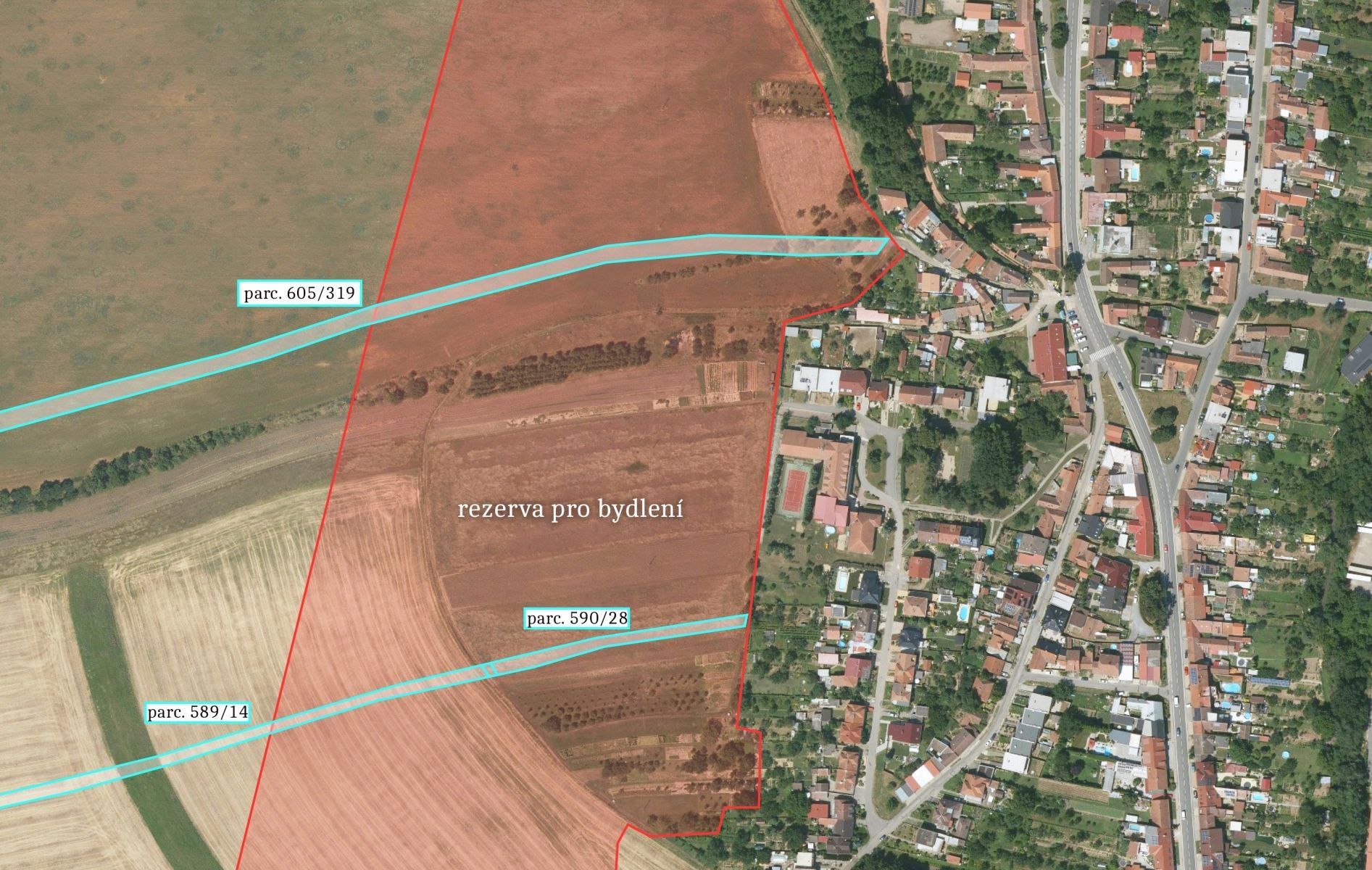 Pozemky pro bydlení, Kyjov Nětčice - 2