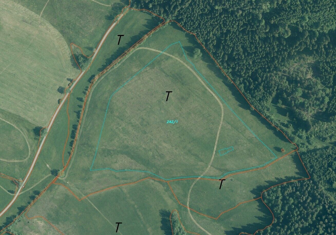 Prodej zemědělský pozemek - Janova Ves, Pohorská Ves, 67 m²