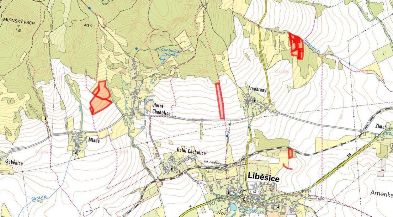 Prodej zemědělský pozemek - Liběšice Horní Chobolice - 5