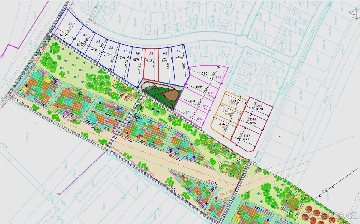 Prodej pozemek pro bydlení - Hrušovany u Brna, 664 62