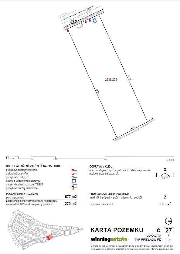 Prodej pozemek pro bydlení - Oslavany, okres Brno-venkov, Jihomoravský kraj - 5