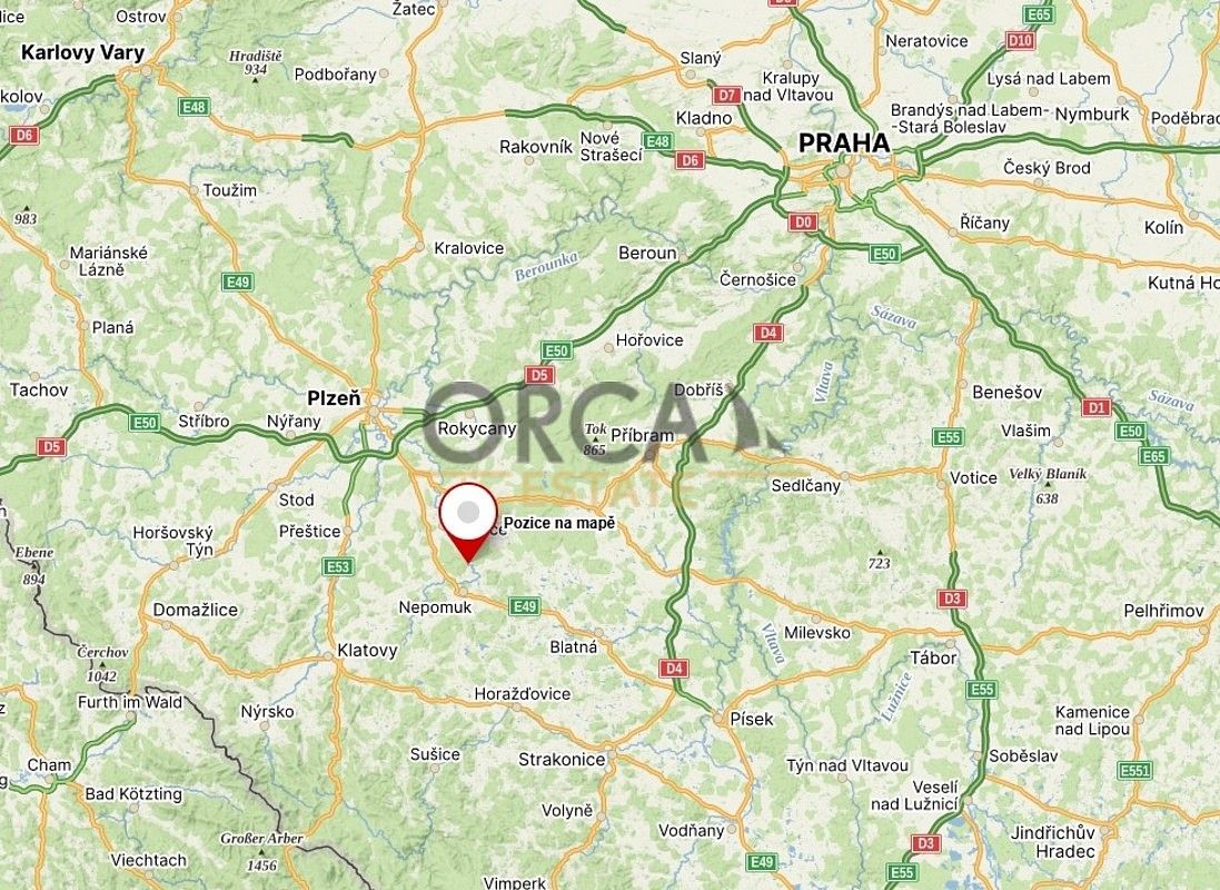 Pozemek · Srby, okres Plzeň-jih, Plzeňský kraj - 4