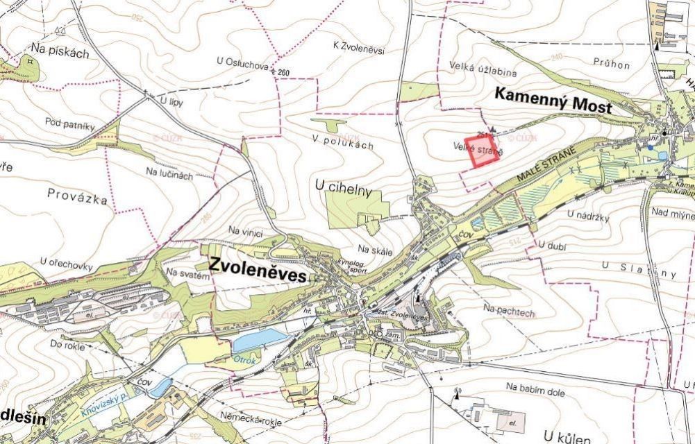 Prodej zemědělský pozemek - Zvoleněves, 7 081 m²