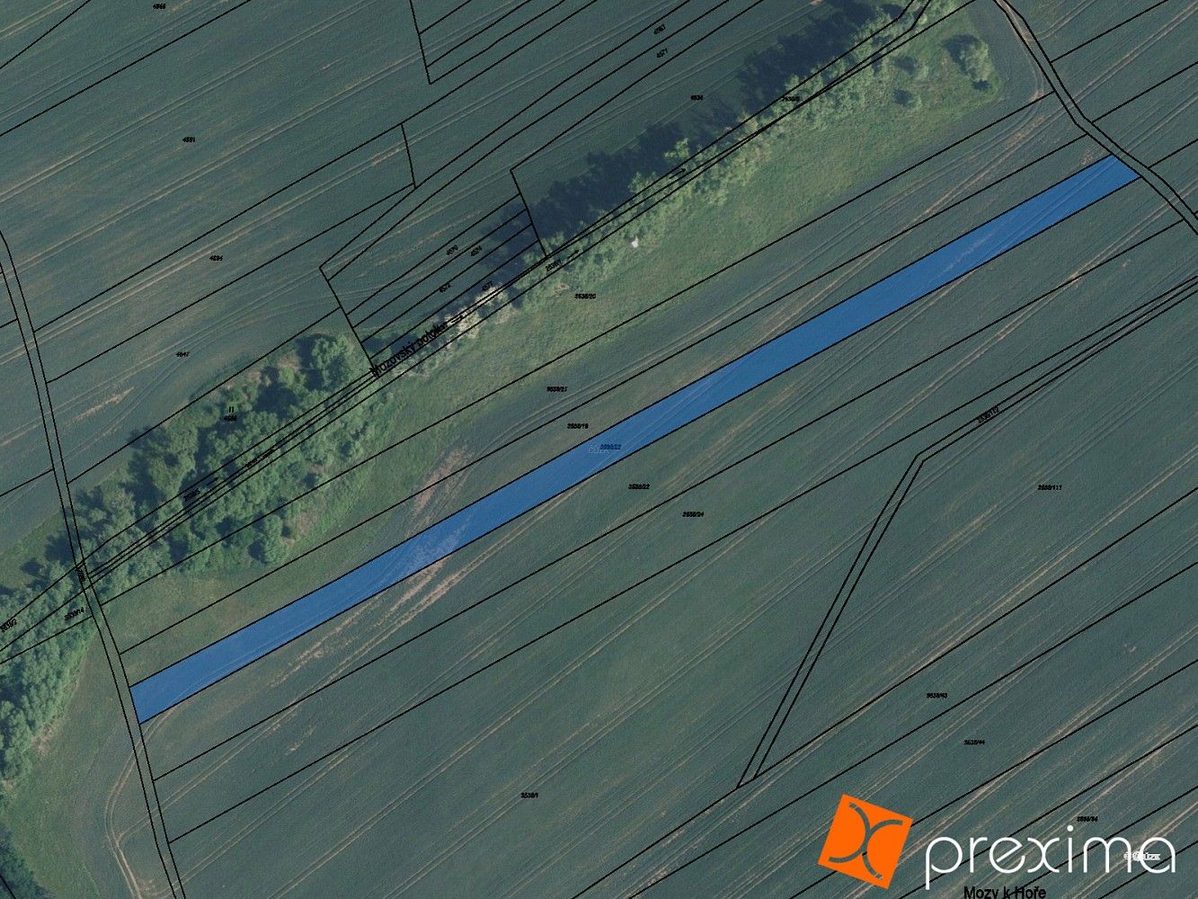 Zemědělský pozemek, 1 507 m²