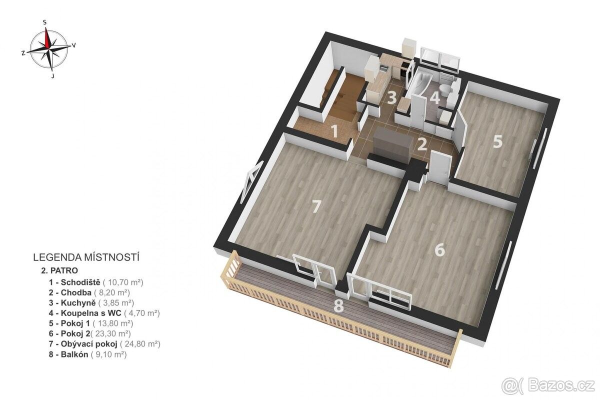 Prodej byt - Nové Město nad Metují, 549 01