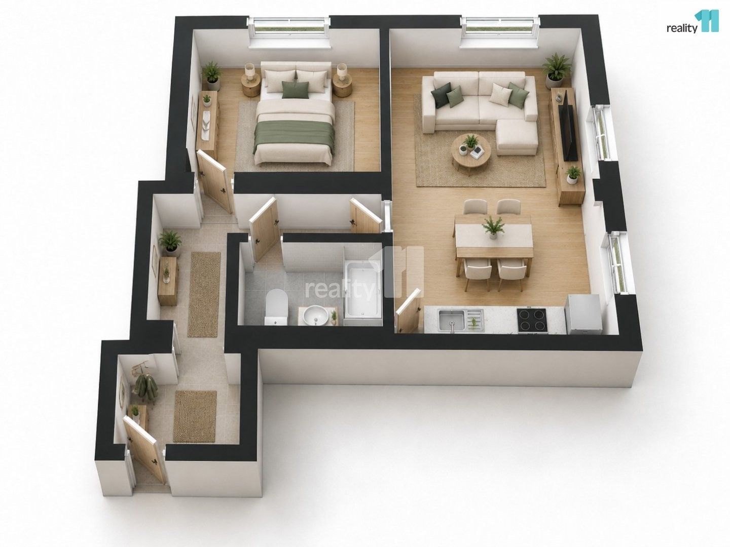 Prodej byt 2+kk - Palackého, Jablonec nad Nisou, 53 m² - 5