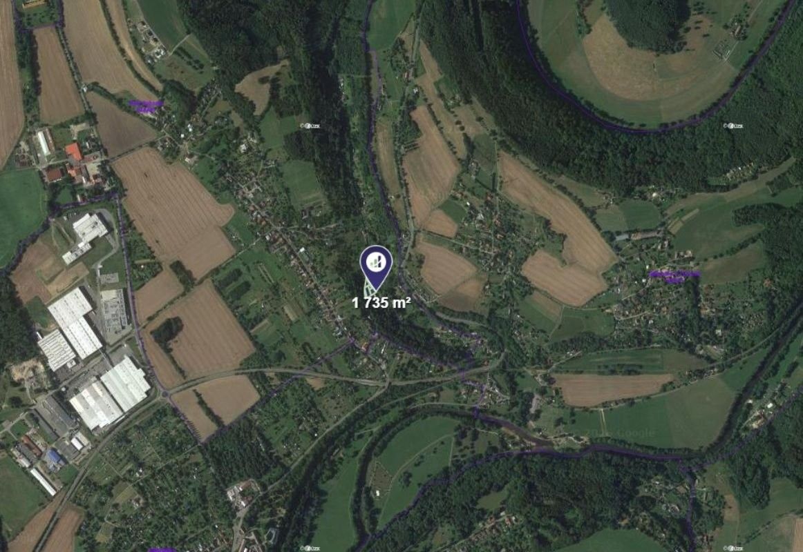 Prodej louka - Turnov, 1 735 m²