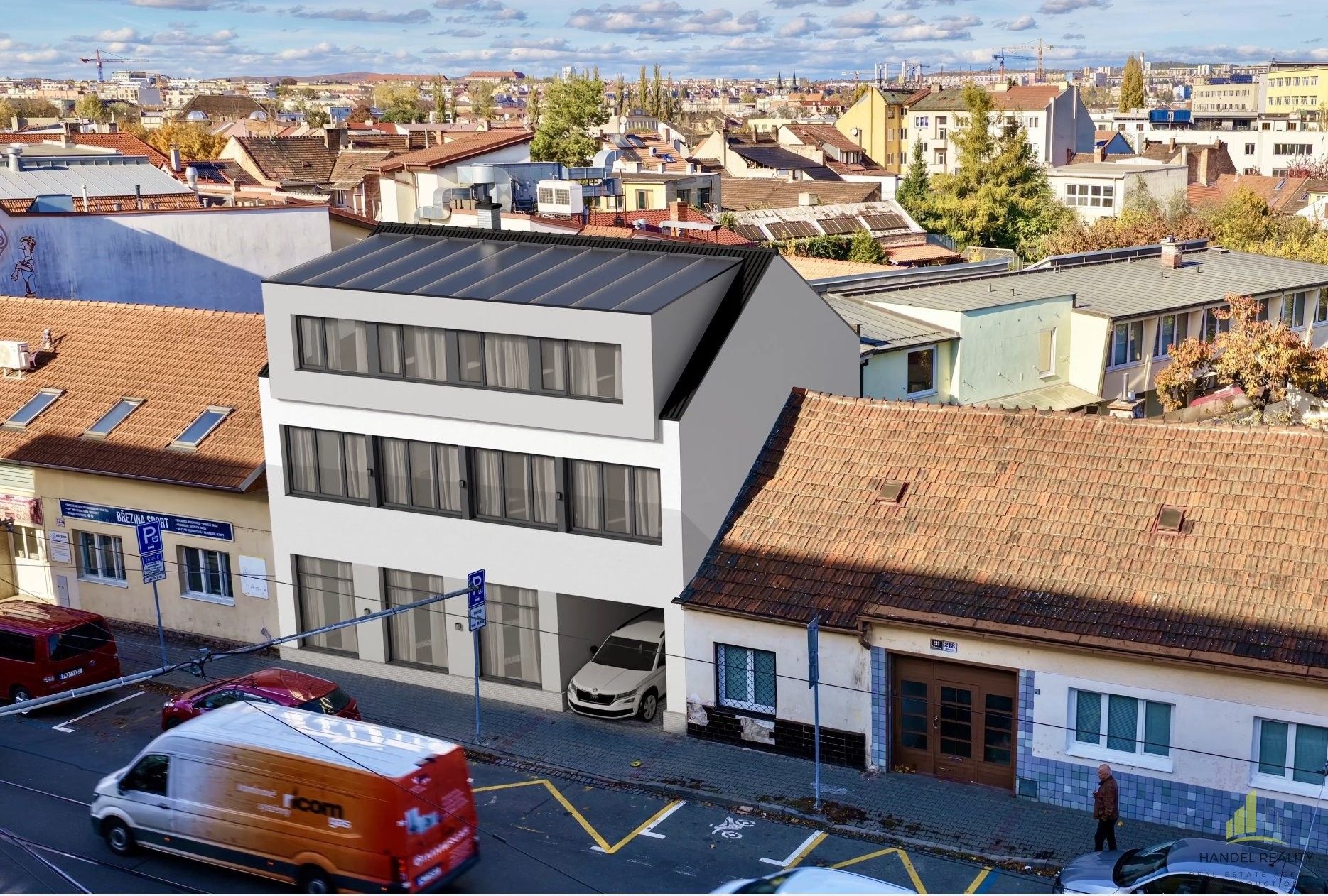 Obchodní prostory, Táborská, Brno, 400 m²