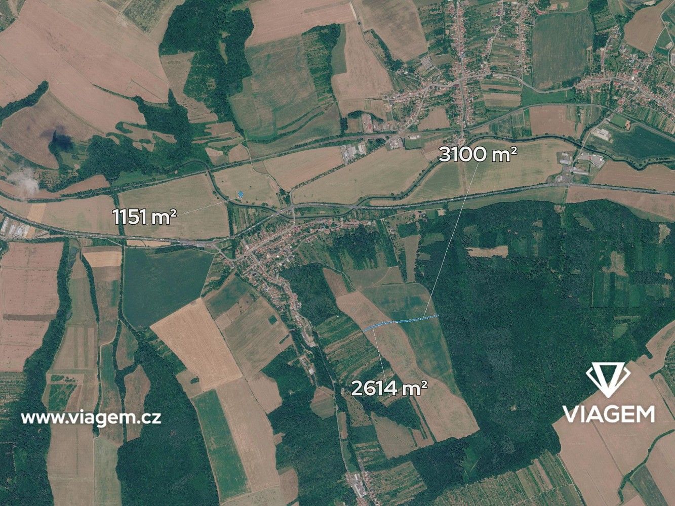 Zemědělské pozemky, Veletiny, okres Uherské Hradiště, Zlínský kraj - 2
