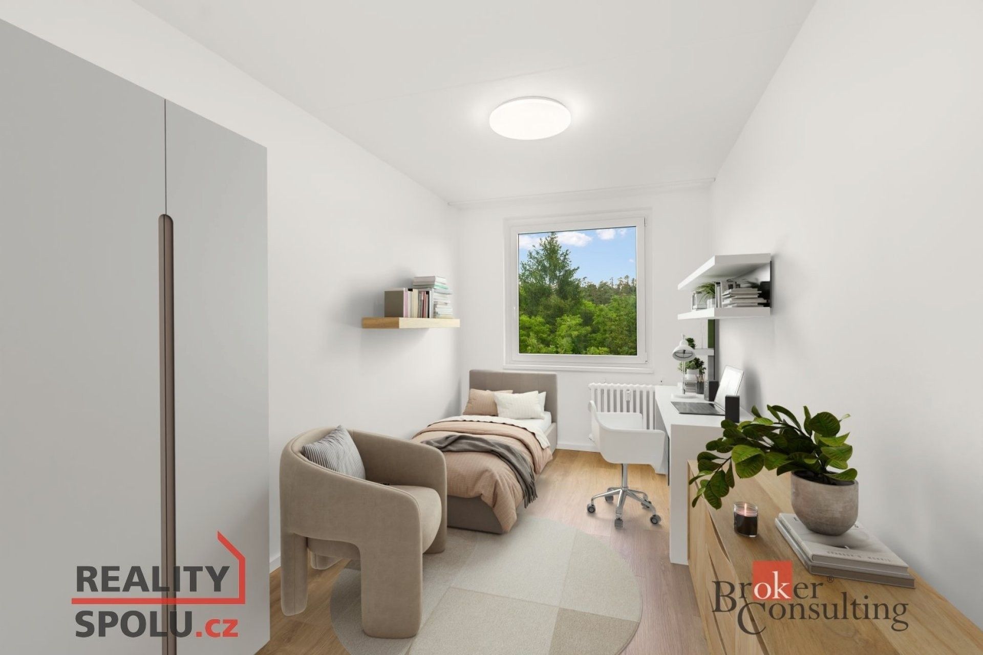 3+1, Urbánkova, Praha, 76 m²