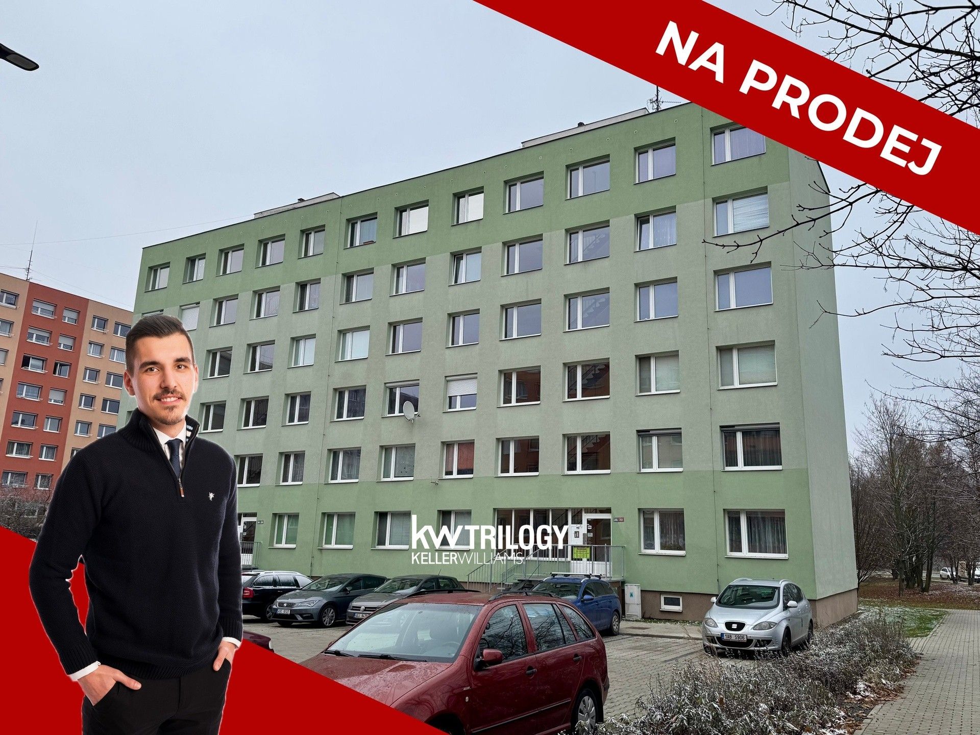 Prodej byt 1+kk - Na růžovém poli, Kladno, 27 m²