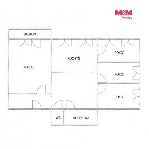 Pronájem byt 4+1 - Nová výstavba, Obrnice, 85 m² - 5