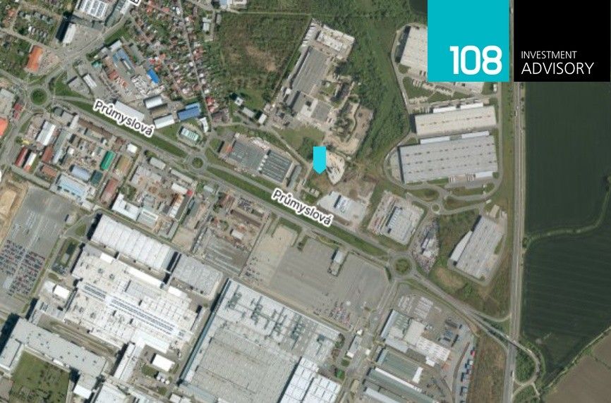 Prodej komerční pozemek - Průmyslová, Kosmonosy, 3 978 m²