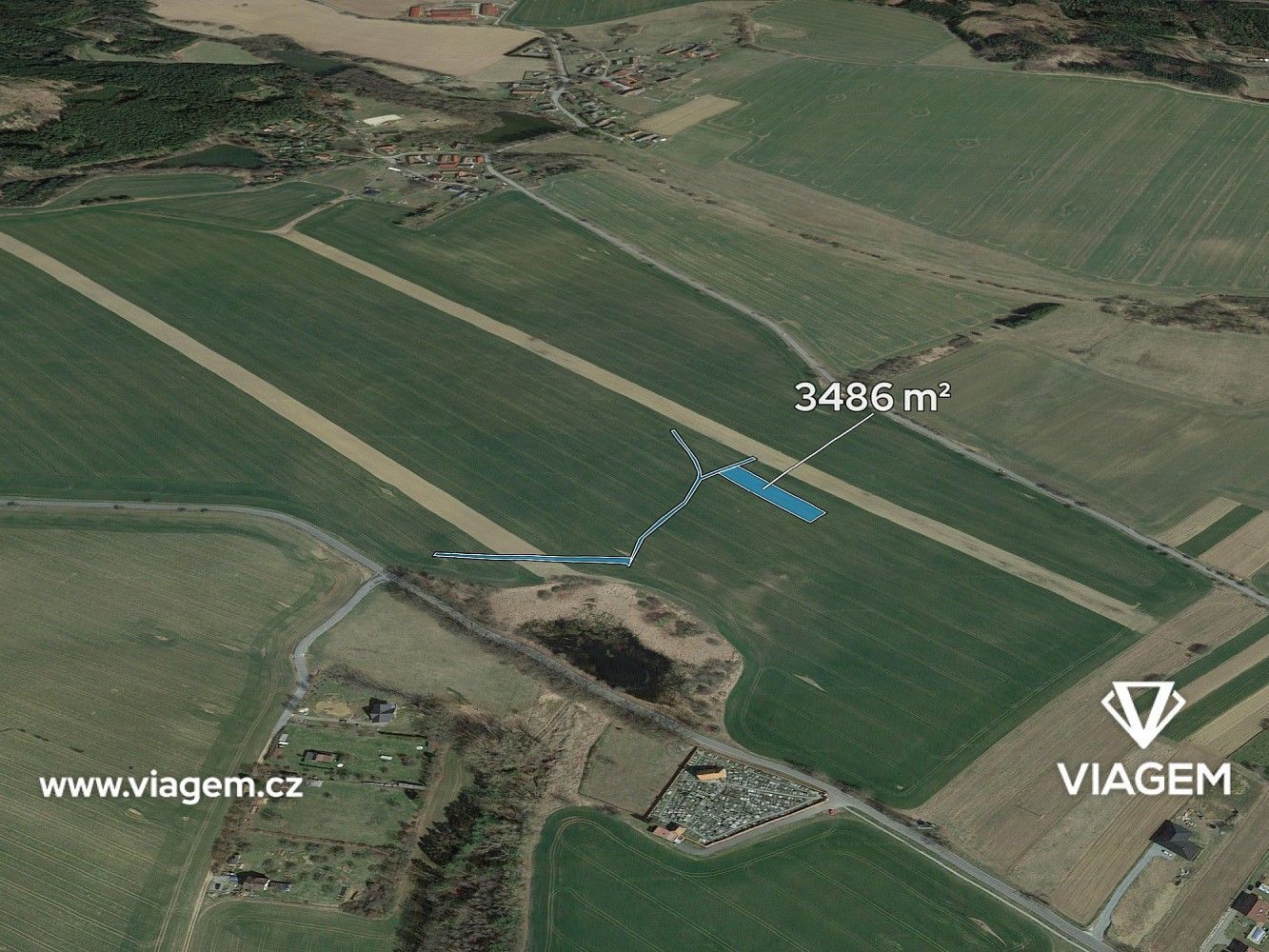 Zemědělské pozemky, Mladá Vožice, okres Tábor, Jihočeský kraj - 1