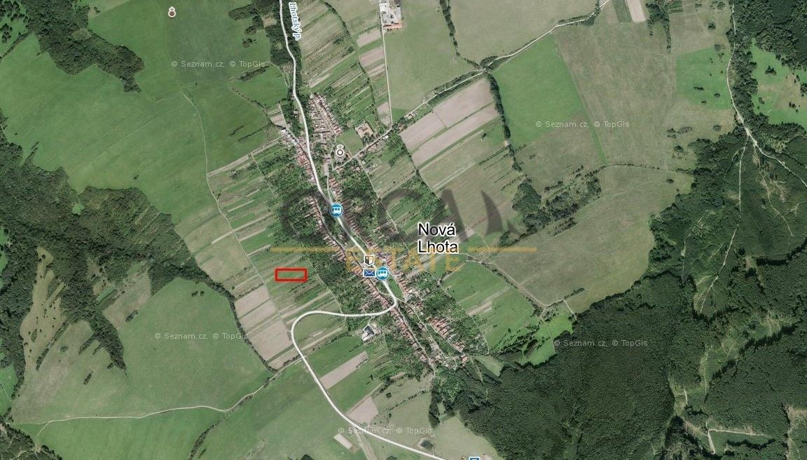 Prodej pozemek - Dolní Lhota u Luhačovic, 763 23, 1 241 m²