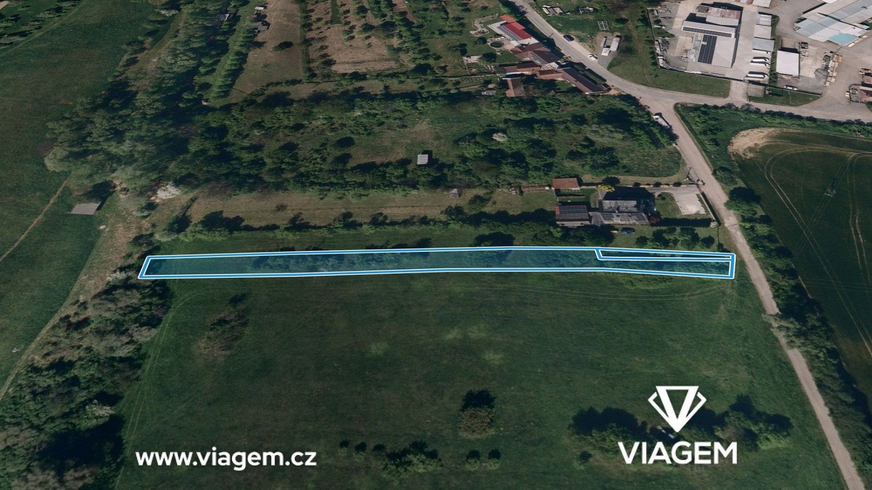 Prodej zahrada - Dobrkovice, okres Zlín, Zlínský kraj - 2
