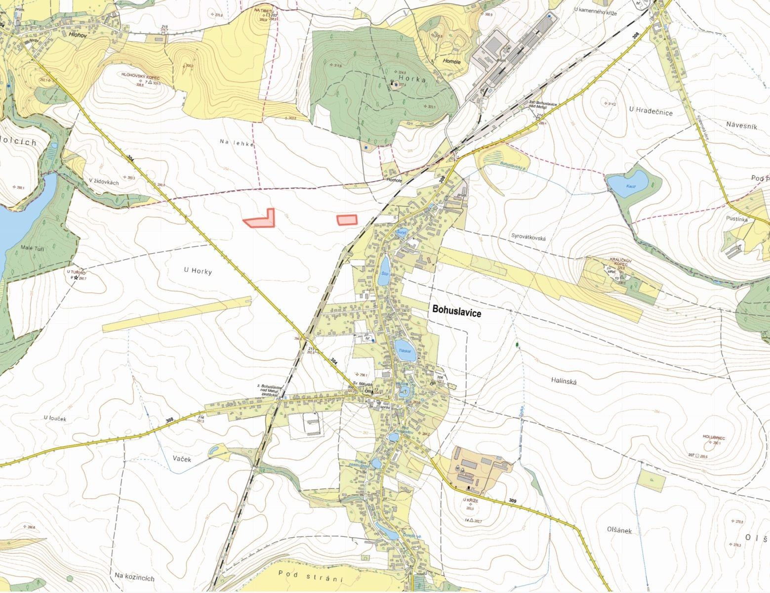 Prodej zemědělský pozemek - Bohuslavice - 2