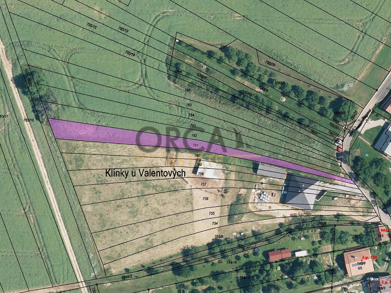 Pozemek pro bydlení, 1 057 m²