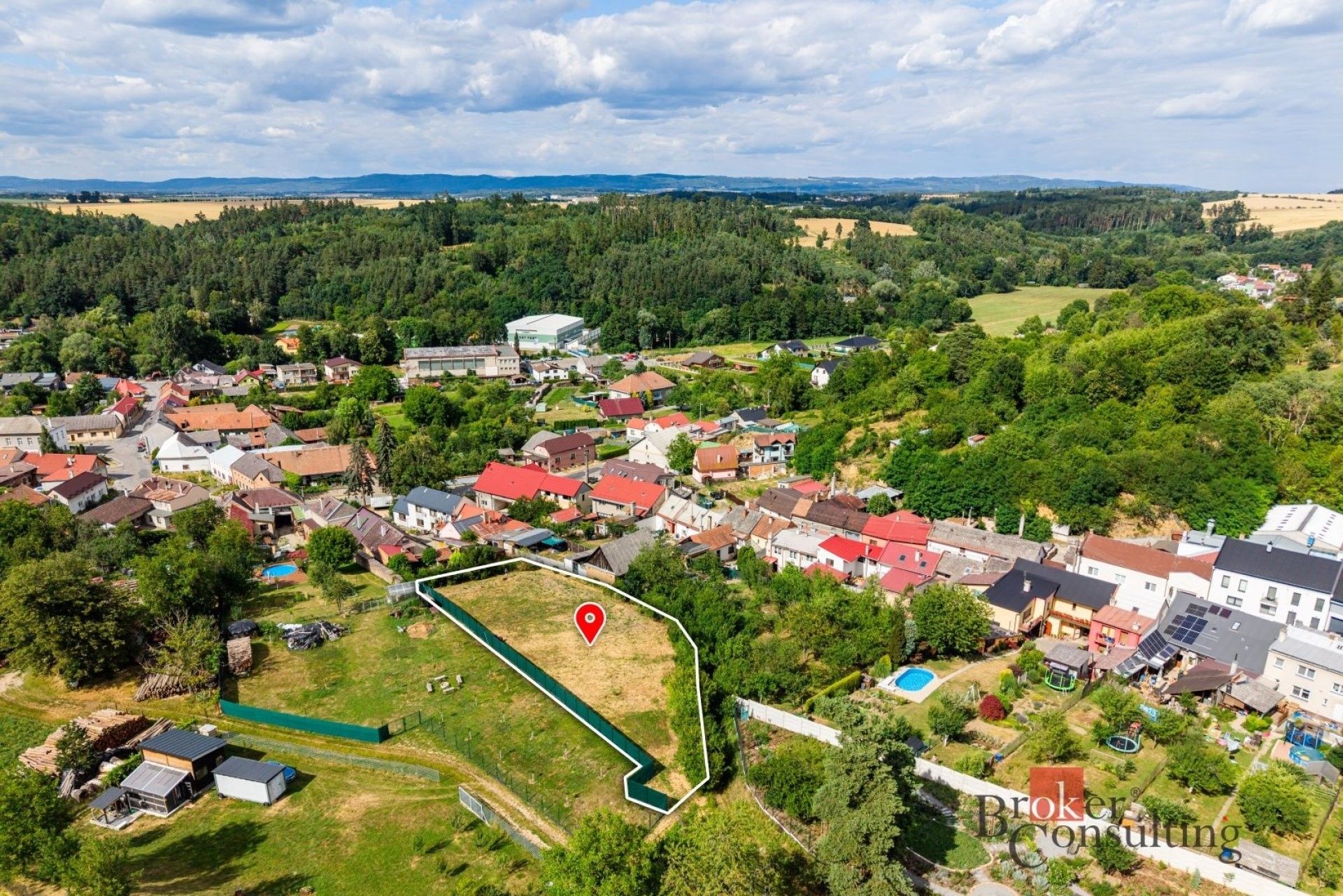 Pozemky pro bydlení, Přerov XII-Žeravice, Přerov, 1 216 m² - 2