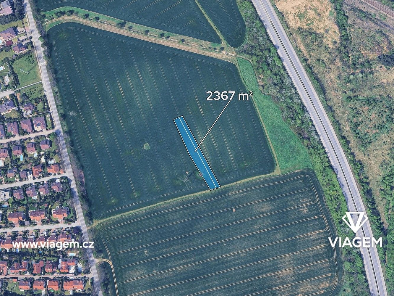 Zemědělské pozemky, Česká, okres Brno-venkov, Jihomoravský kraj - 2