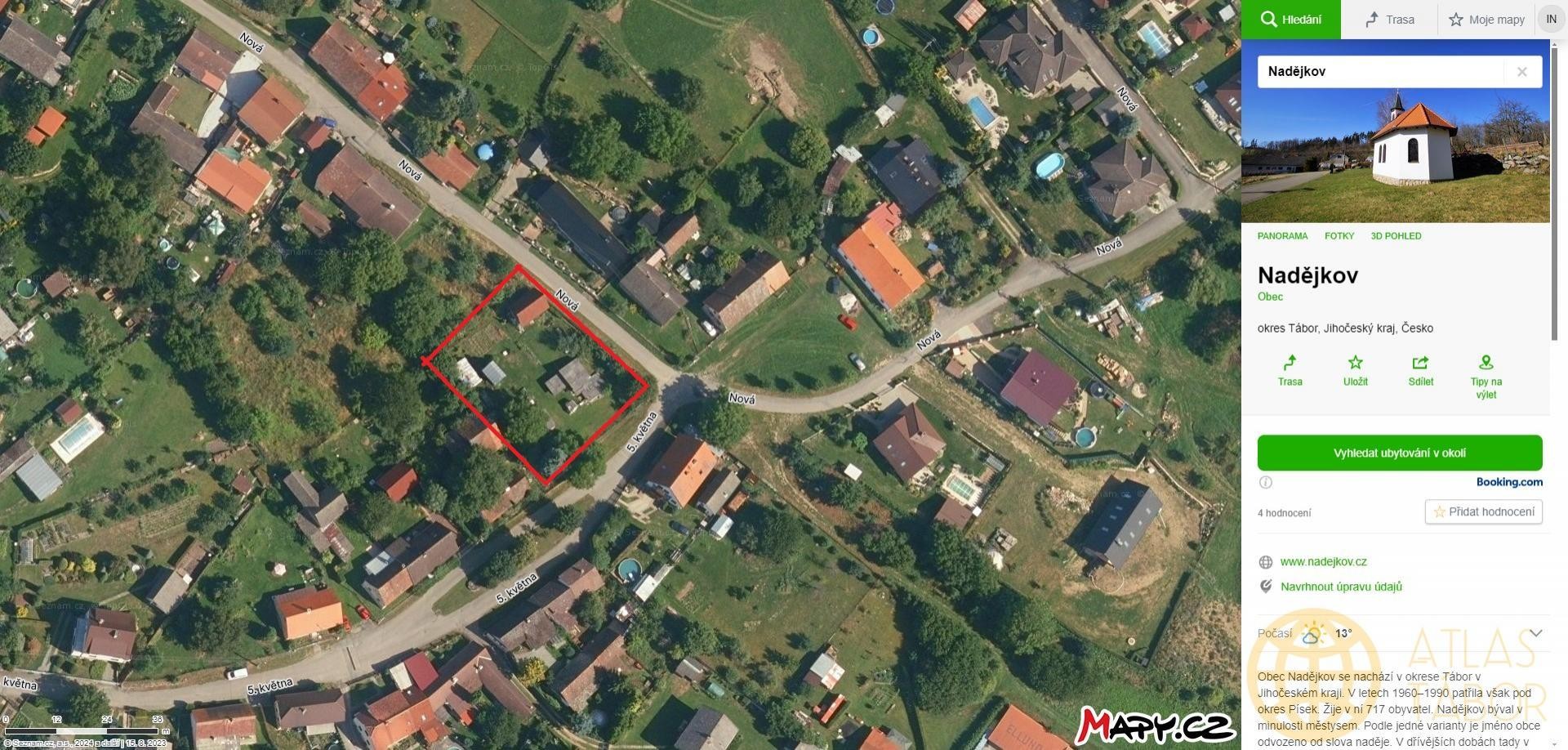 Pozemek pro bydlení, 1 387 m²