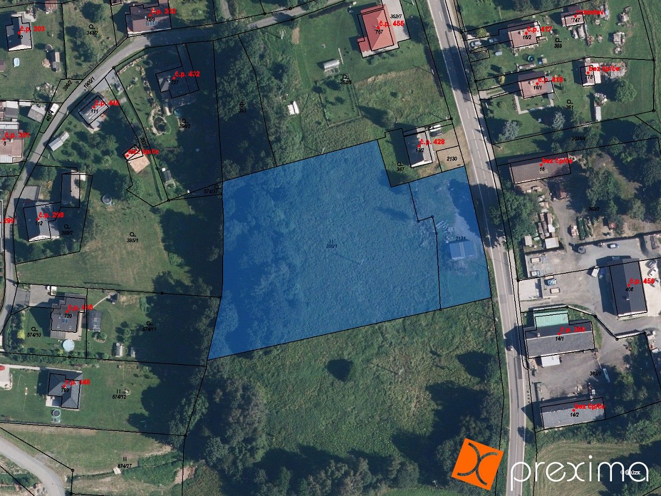 Pozemek pro bydlení, 5 736 m²