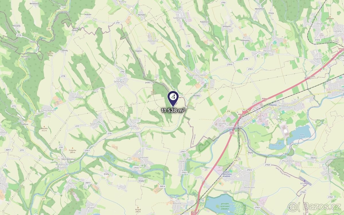 Pozemek pro bydlení · Loukov u Mnichova Hradiště, 294 11 - 3