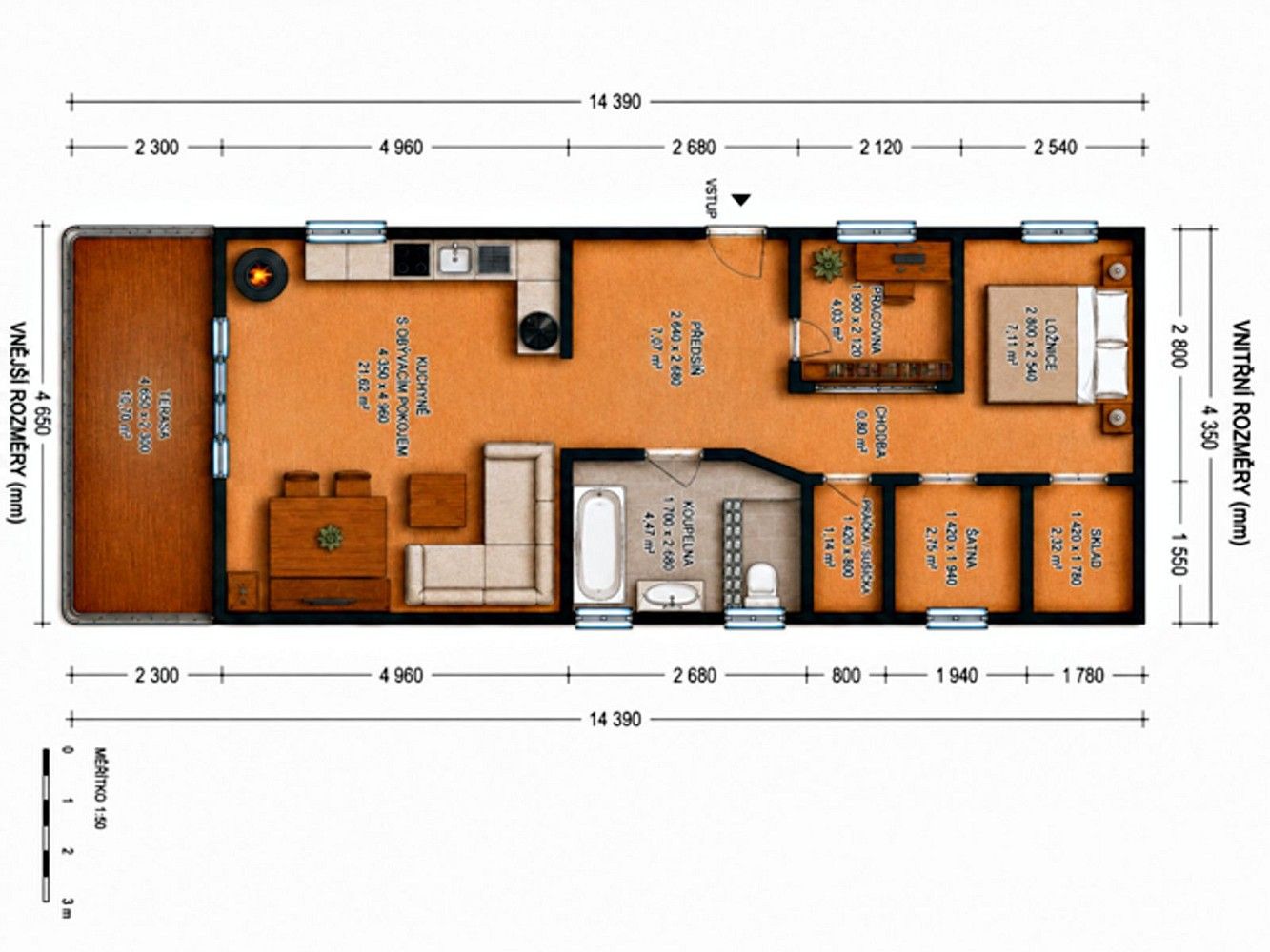 Ostatní, Praha - Smíchov, okres Praha 5, Hlavní město Praha, 53 m² - 2